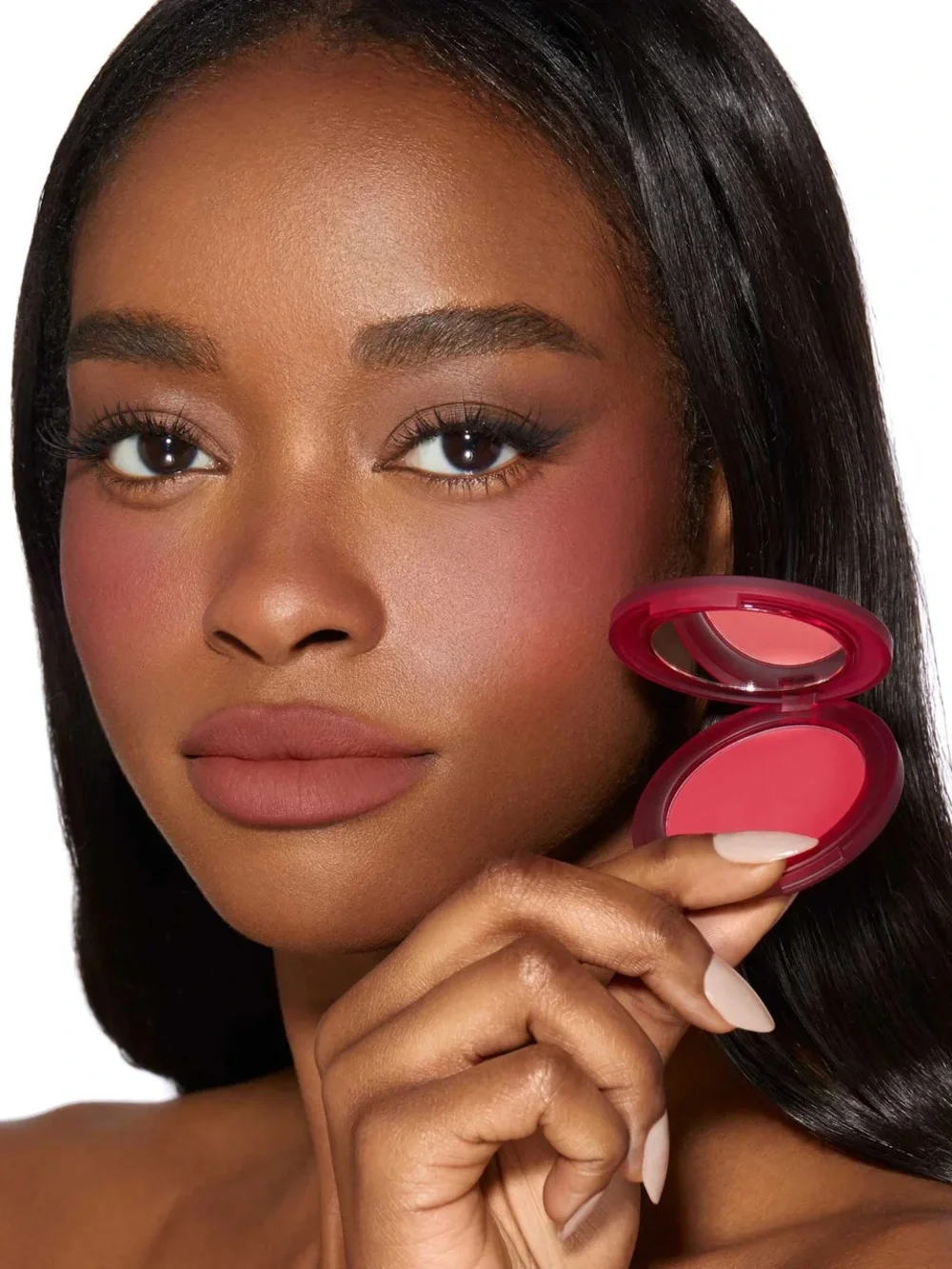 Close-Up Blurring Powder Blush - Vivid Pink